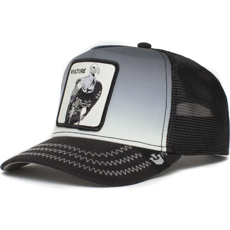 siltovka-zaoblena-cierna-snapback-vulture-back-off-buzzard-the-farm-goorin-bros