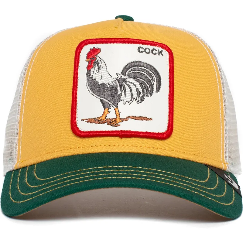 trucker-cap-gelb-weiss-und-grun-hahn-the-cock-the-farm-von-goorin-bros