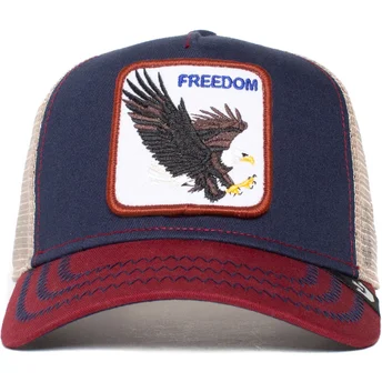 Cap zaoblená navy blue snapback The Farm de Goorin Bros.