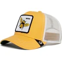 siltovky-zaoblena-kamionista-zlta-snapback-abeja-the-queen-bee-the-farm-the-farm-de-goorin-bros