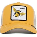 siltovky-zaoblena-kamionista-zlta-snapback-abeja-the-queen-bee-the-farm-the-farm-de-goorin-bros