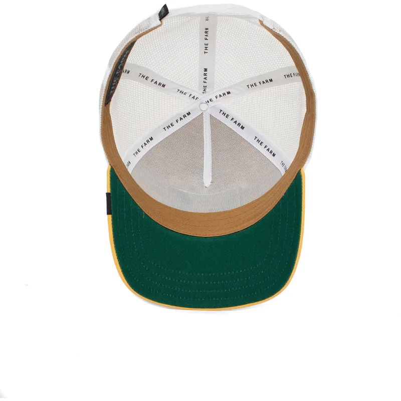 siltovky-zaoblena-kamionista-zlta-snapback-abeja-the-queen-bee-the-farm-the-farm-de-goorin-bros