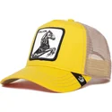 goorin-bros-the-farm-trucker-cap-gelb-und-weiss-pferd-the-stallion