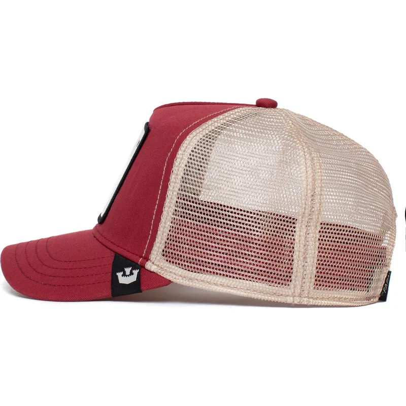cap-zaoblena-red-snapback-the-farm-de-goorin-bros cap-zaoblena-red-snapback-the-farm-de-goorin-bros