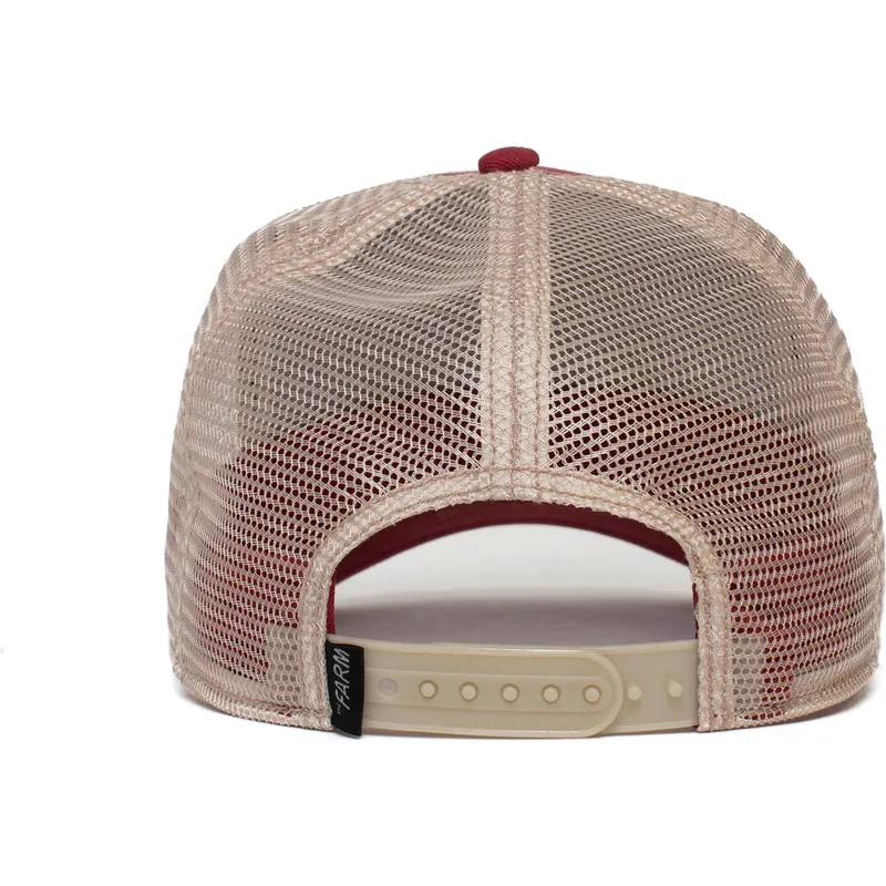 cap-zaoblena-red-snapback-the-farm-de-goorin-bros cap-zaoblena-red-snapback-the-farm-de-goorin-bros