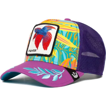cap-zaoblena-violet-snapback-pez-luchador-siam-fighter-even-betta-the-farm-the-farm-de-goorin-bros