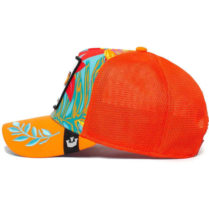 siltovky-zaoblena-kamionista-oranzova-snapback-pez-dorado-clown-public-anemone-the-farm-the-farm-de-goorin-bros