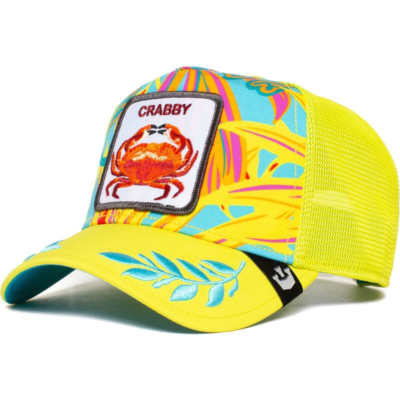 goorin-bros-crab-crabby-totally-clawsome-the-farm-yellow-trucker-hat