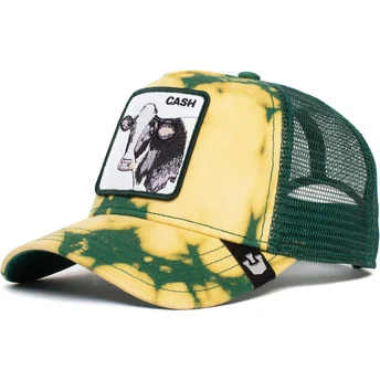 siltovka-zaoblena-zelena-snapback-cash-acid-cow-the-farm-goorin-bros