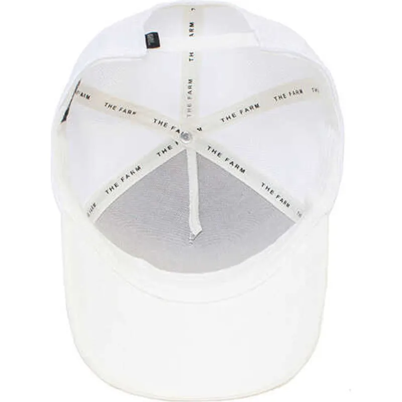 siltovka-zaoblena-biely-snapback-gateway-the-farm-goorin-bros