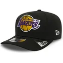 siltovka-zaoblena-cierna-snapback-9fifty-stretch-snap-los-angeles-lakers-nba-new-era