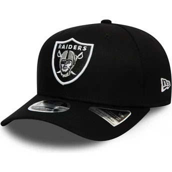 siltovka-zaoblena-cierna-snapback-9fifty-team-stretch-snap-las-vegas-raiders-nfl-new-era