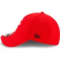 rote-verstellbare-curved-cap-9forty-the-league-der-houston-rockets-nba-von-new-era