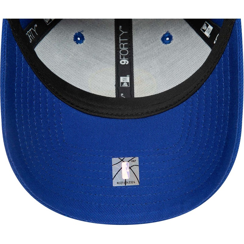 new-era-curved-brim-9forty-the-league-golden-state-warriors-nba-blue-adjustable-cap