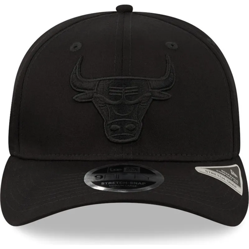 cap-zaoblena-black-snapback-9fifty-tonal-stretch-snap-chicago-bulls-nba-new-era