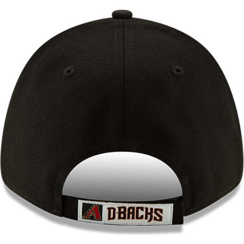new-era-curved-brim-9forty-the-league-arizona-diamondbacks-mlb-black-adjustable-cap