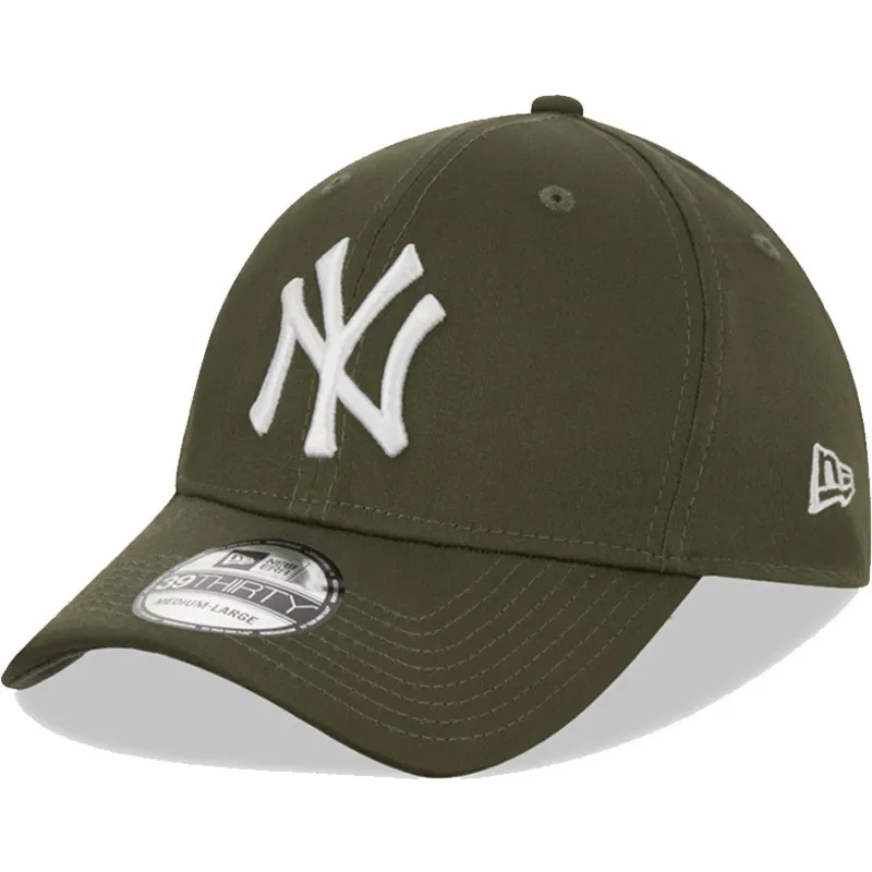 cap-zaoblena-green-ajustada-39thirty-league-essential-new-york-yankees-mlb-new-era