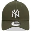 cap-zaoblena-green-ajustada-39thirty-league-essential-new-york-yankees-mlb-new-era