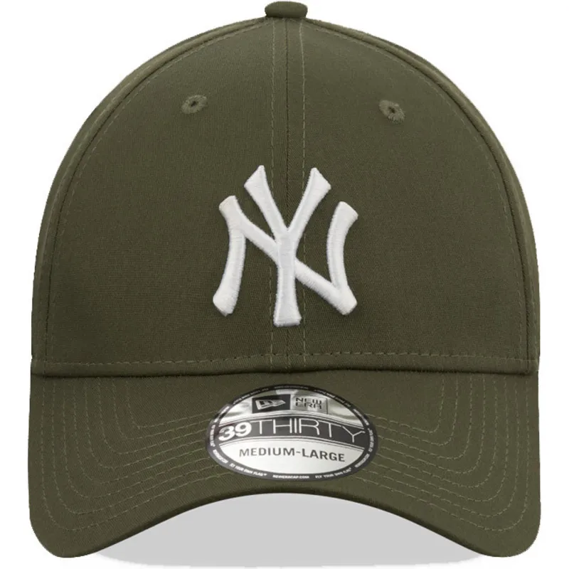 cap-zaoblena-green-ajustada-39thirty-league-essential-new-york-yankees-mlb-new-era