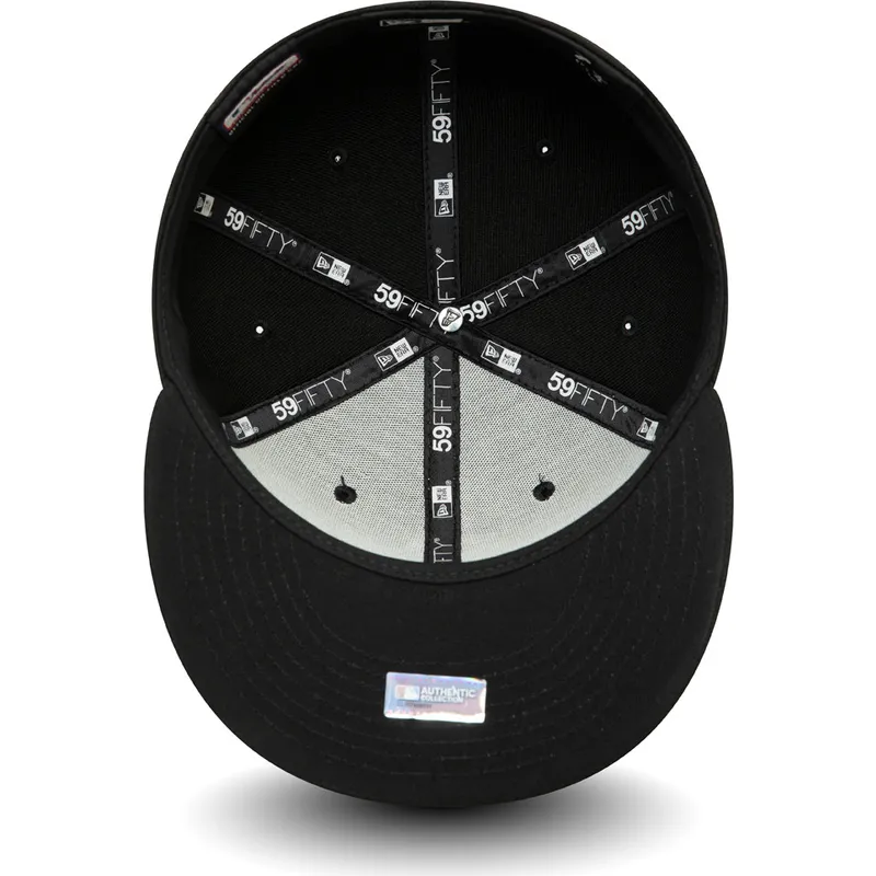 schwarze-flache-59fifty-authentic-on-field-game-fitted-cap-der-chicago-white-sox-mlb-von-new-era