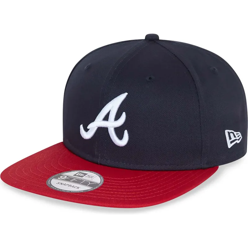 siltovky-rovna-tmavomodra-snapback-9fifty-essential-atlanta-braves-mlb-new-era