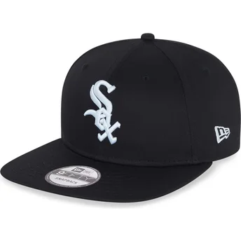 cap-rovna-black-snapback-9fifty-essential-chicago-white-sox-mlb-new-era