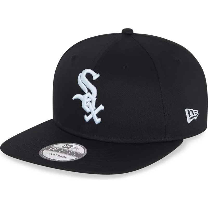 cap-rovna-black-snapback-9fifty-essential-chicago-white-sox-mlb-new-era