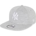 new-era-flat-brim-9fifty-jersey-medium-new-york-yankees-mlb-light-grey-snapback-cap