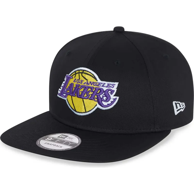 cap-rovna-black-snapback-9fifty-essential-los-angeles-lakers-nba-new-era cap-rovna-black-snapback-9fifty-essential-los-angeles-lakers-nba-new-era