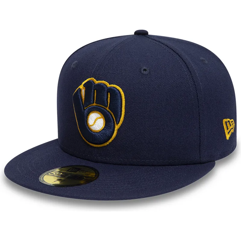 cap-rovna-navy-blue-ajustada-59fifty-authentic-on-field-milwaukee-brewers-mlb-new-era cap-rovna-navy-blue-ajustada-59fifty-authentic-on-field-milwaukee-brewers-mlb-new-era