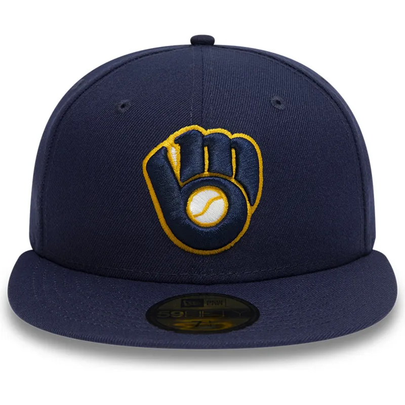cap-rovna-navy-blue-ajustada-59fifty-authentic-on-field-milwaukee-brewers-mlb-new-era cap-rovna-navy-blue-ajustada-59fifty-authentic-on-field-milwaukee-brewers-mlb-new-era