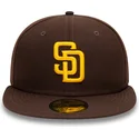cap-rovna-brown-ajustada-59fifty-authentic-on-field-san-diego-padres-mlb-new-era