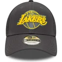 siltovka-zaoblena-siva-nastavitelny-9forty-home-field-los-angeles-lakers-nba-new-era