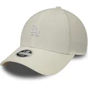 siltovka-zaoblena-bezova-nastavitelny-9forty-cord-mini-los-angeles-dodgers-mlb-new-era