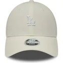 siltovka-zaoblena-bezova-nastavitelny-9forty-cord-mini-los-angeles-dodgers-mlb-new-era