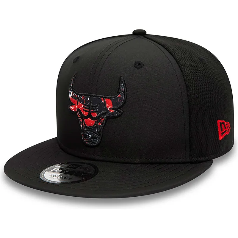 siltovka-rovna-cierna-snapback-9fifty-print-infill-chicago-bulls-nba-new-era