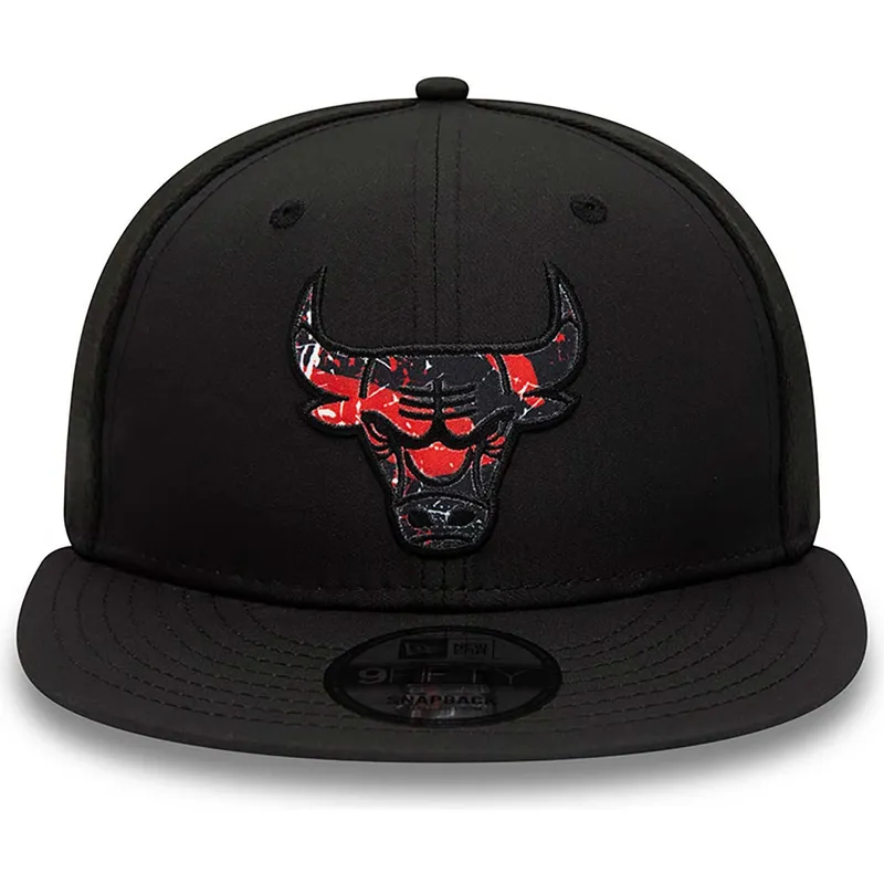 siltovka-rovna-cierna-snapback-9fifty-print-infill-chicago-bulls-nba-new-era