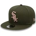 siltovka-rovna-zelena-snapback-rosa-9fifty-side-patch-chicago-white-sox-mlb-new-era