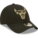 cap-zaoblena-black-adjustable-strap-dorado-9forty-metallic-chicago-bulls-nba-new-era