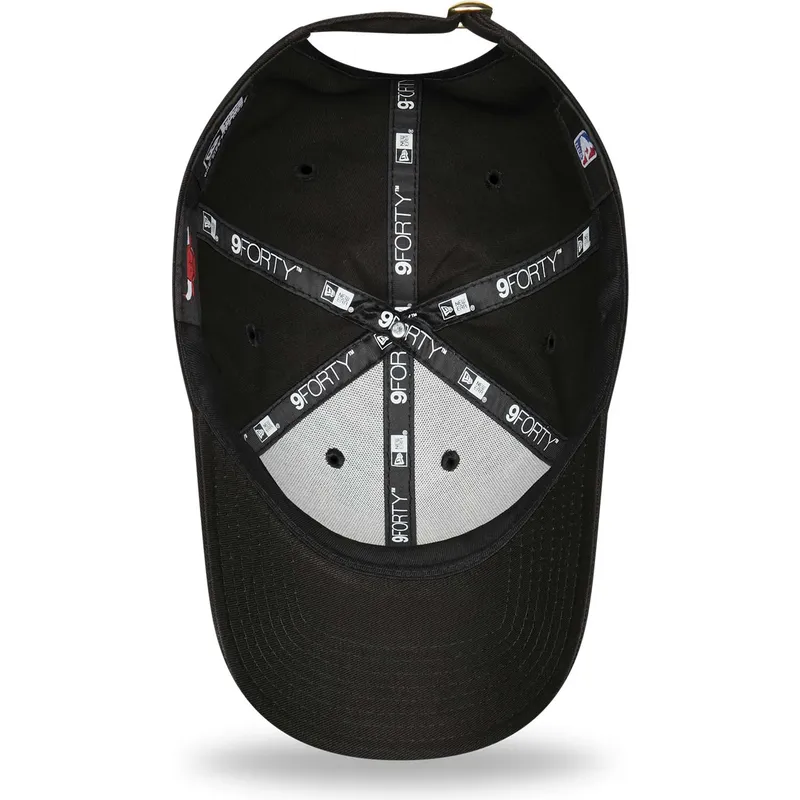siltovky-zaoblena-cierna-nastavitelny-pasik-dorado-9forty-metallic-chicago-bulls-nba-new-era