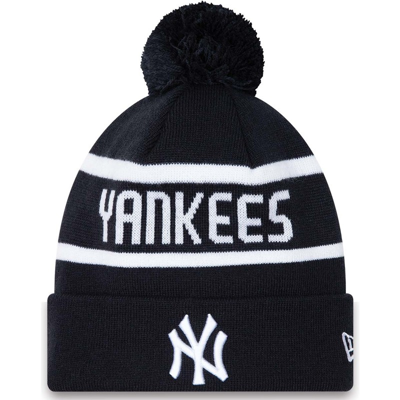 new-era-cuff-jake-new-york-yankees-mlb-navy-blue-beanie-with-pompom