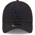 cap-zaoblena-navy-blue-ajustada-39thirty-league-essential-los-angeles-dodgers-mlb-new-era