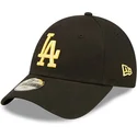 siltovka-zaoblena-cierna-nastavitelny-pre-deti-dorado-9forty-league-essential-los-angeles-dodgers-mlb-new-era