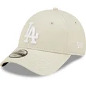 siltovka-zaoblena-bezova-nastavitelny-pre-deti-9forty-league-essential-los-angeles-dodgers-mlb-new-era