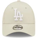 siltovka-zaoblena-bezova-nastavitelny-pre-deti-9forty-league-essential-los-angeles-dodgers-mlb-new-era