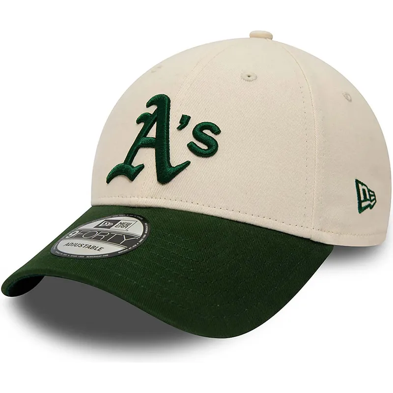 siltovka-zaoblena-bezova-nastavitelny-9forty-oakland-athletics-mlb-new-era