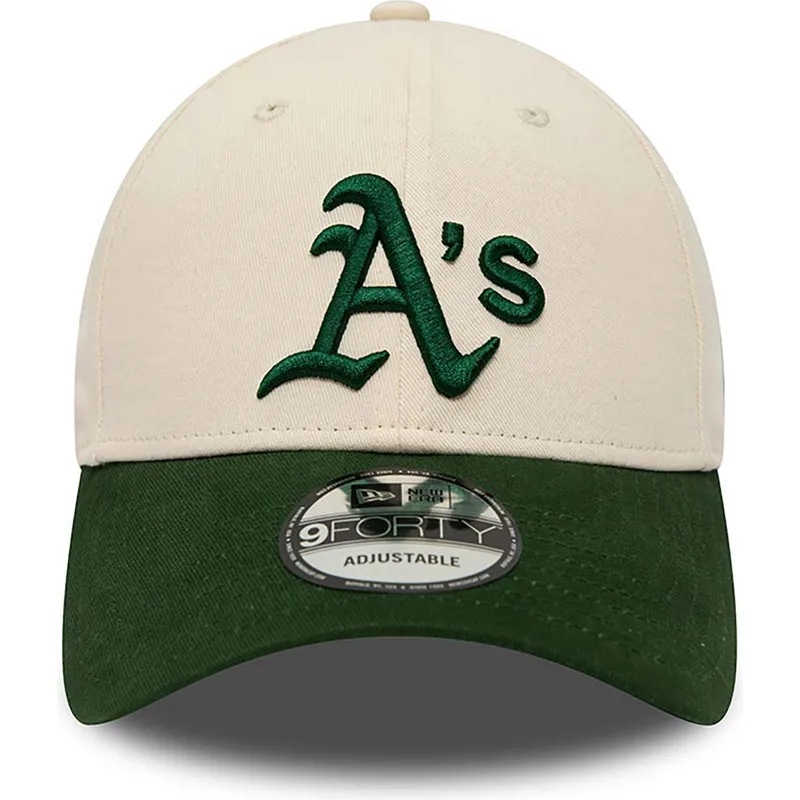 siltovka-zaoblena-bezova-nastavitelny-9forty-oakland-athletics-mlb-new-era