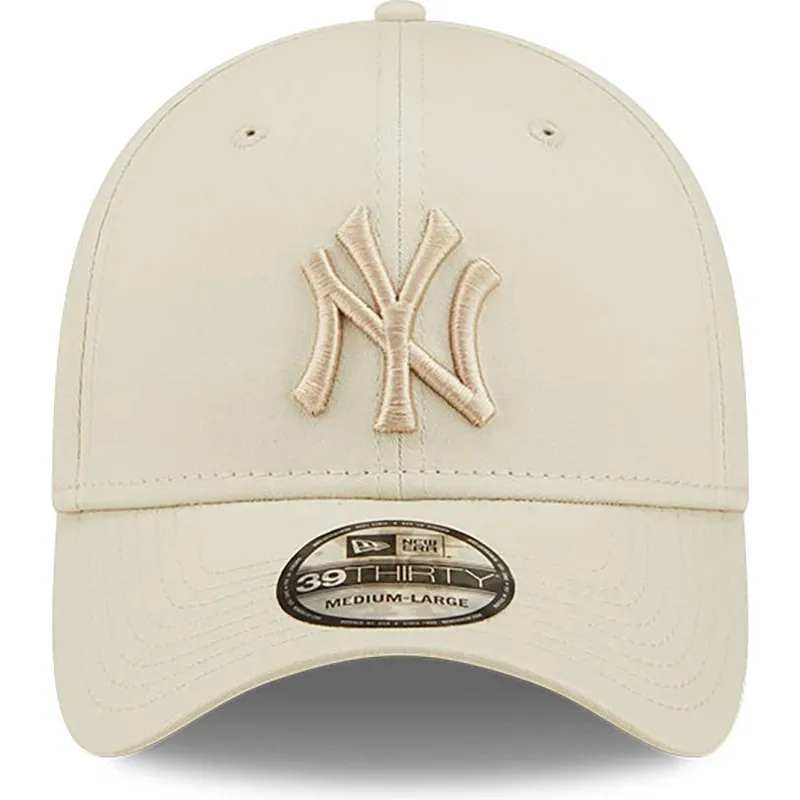 cap-zaoblena-beige-ajustada-39thirty-league-essential-new-york-yankees-mlb-new-era