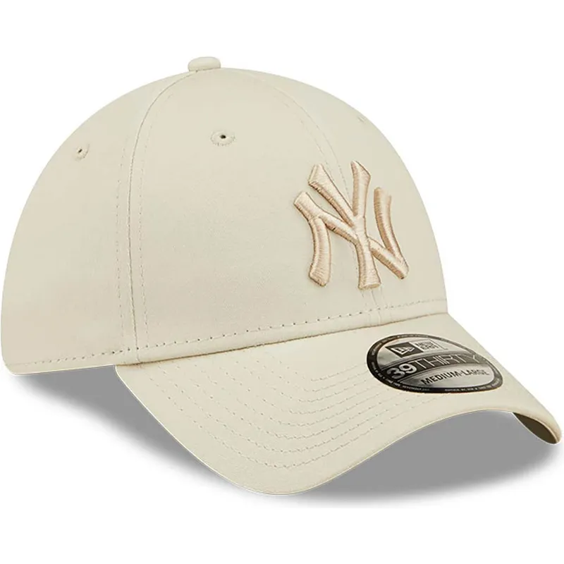 cap-zaoblena-beige-ajustada-39thirty-league-essential-new-york-yankees-mlb-new-era