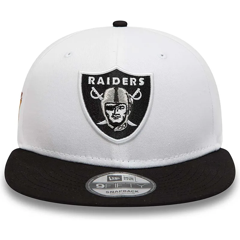 siltovka-rovna-biely-snapback-9fifty-crown-patches-super-bowl-xv-las-vegas-raiders-nfl-new-era